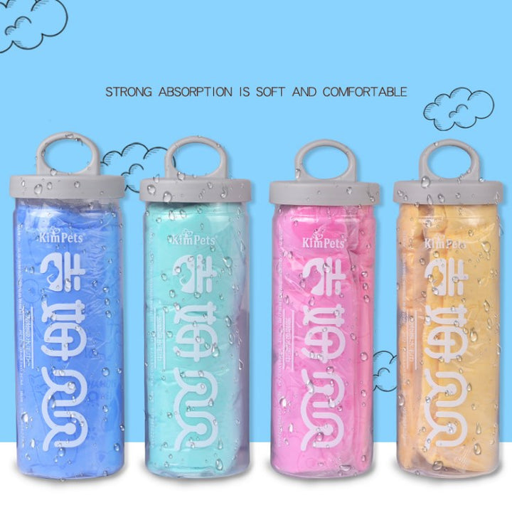 Absorbent towel  deerskin pet dog towel