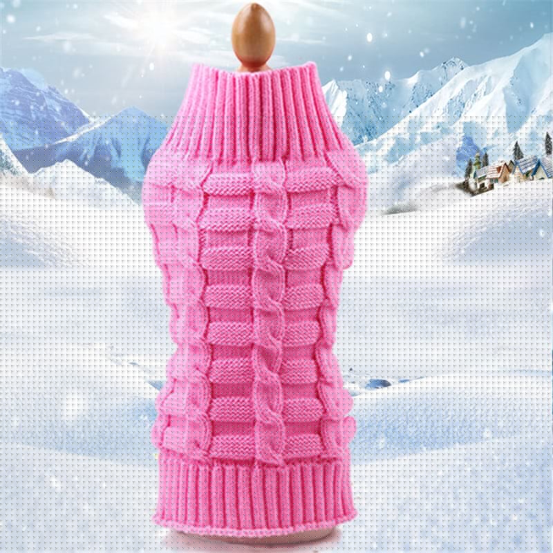 Cashmere Twisted Rope Pet Sweater for Dogs