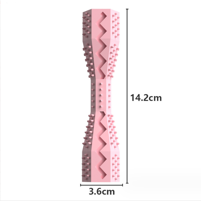 Dog Chewing Toys and Toothbrush for Teeth Cleaning