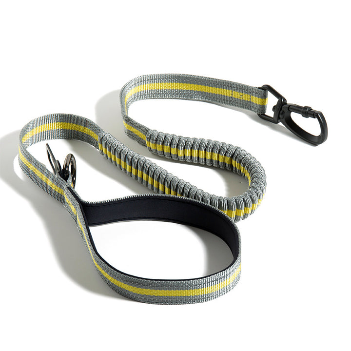 Fluorescent Retractable Dog Leash with Safety Features