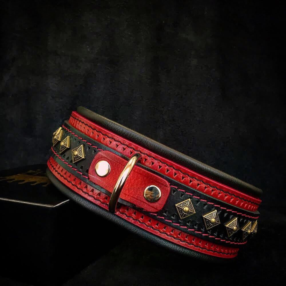 The "Balteus" red collar is good