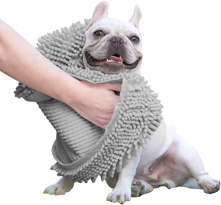 Household Simple Chenille Pet Absorbent Towel